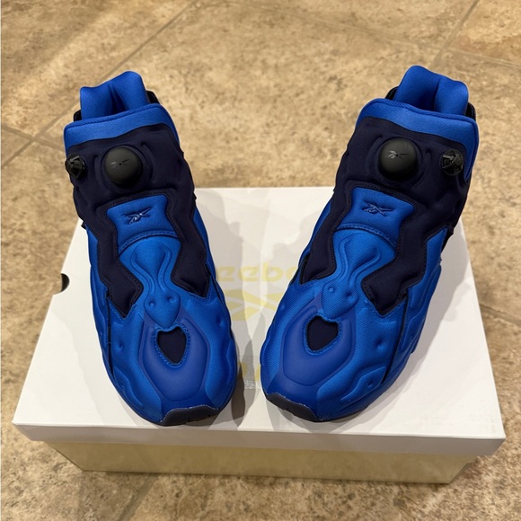 Reebok GOAT Exclusive Instapump Fury “Blue” Size 9 - NWT - Rare!! - Picture 3 of 11
